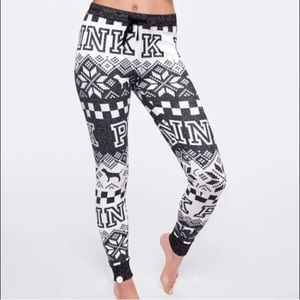 Vs Pink Cozy Jersey Sleep Pant Pajama XS